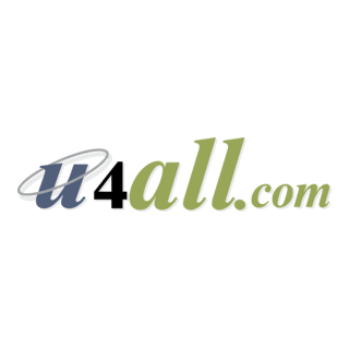 u4all.com Logo PNG Vector