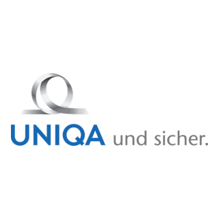 Uniqa (und sicher.) Logo PNG Vector