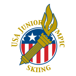 USA Junior Olympic Skiing Logo PNG Vector