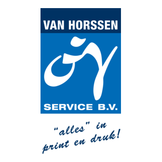 Van Horssen OJ Service Logo PNG Vector