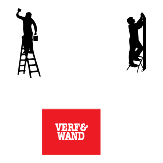 Verf en Wand Logo PNG Vector