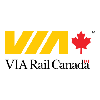 Via Rail Canada Logo PNG Vector