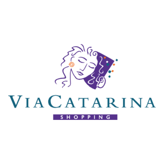 ViaCatarina Shopping Logo PNG Vector
