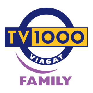 Viasat TV1000 Family Logo PNG Vector