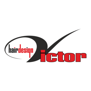 Victor hair design Logo PNG Vector