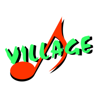 Village Music Logo PNG Vector