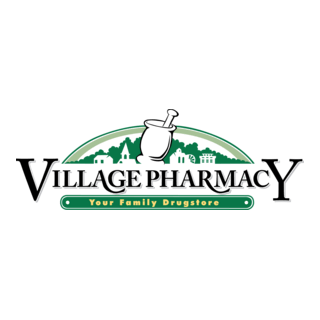 Village Pharmacy Logo PNG Vector