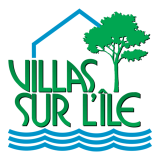 Villas Sur L'Ile Logo PNG Vector