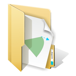Vista Folder Icon - Vetorial Files Logo PNG Vector