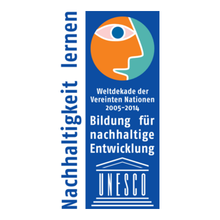 Weltdekade Bildung für nachhaltige Entwicklung Logo PNG Vector