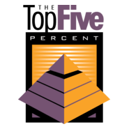 Top Five Percent Logo PNG Vector