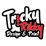 Tricky Rikky Design and Print Logo PNG Vector