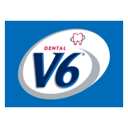 V6 Dental Logo PNG Vector
