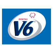 V6 Dental Logo PNG Vector