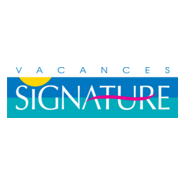 Vacances Signature Logo PNG Vector