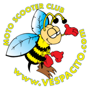 Vespacito moto scooter club Logo PNG Vector