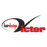 Victor hair design Logo PNG Vector
