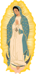 Virgen de Guadalupe Logo PNG Vector