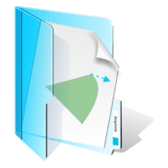 Vista Folder Translucid Icon - Vetorial Files Logo PNG Vector
