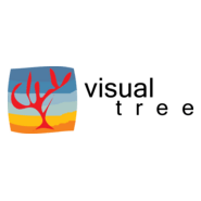 Visual Tree Logo PNG Vector