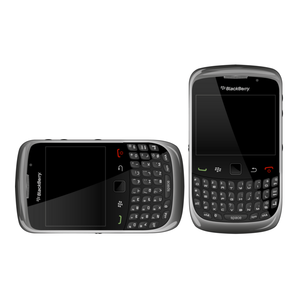 Blackberry Phone Logo PNG Vector