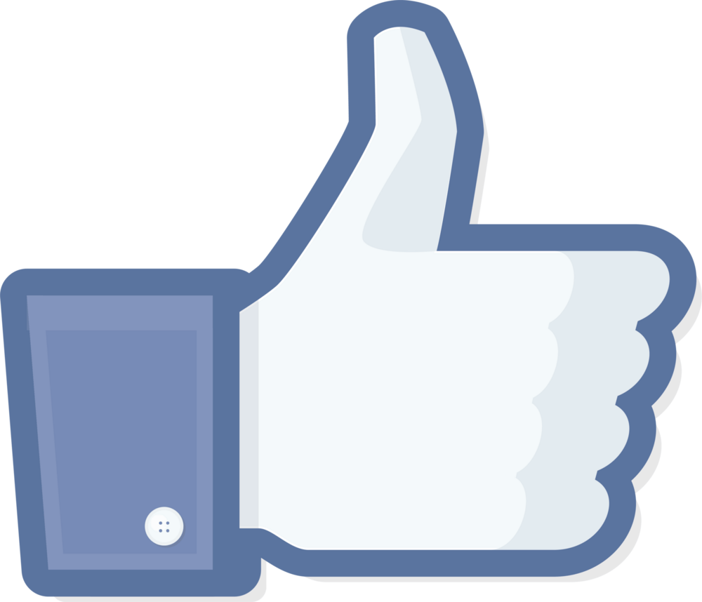 Facebook Like Icon Logo PNG Vector