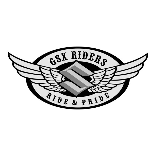 GSX Riders wings Logo PNG Vector