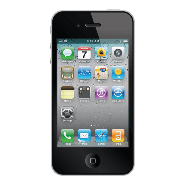 iPhone 4 Logo PNG Vector