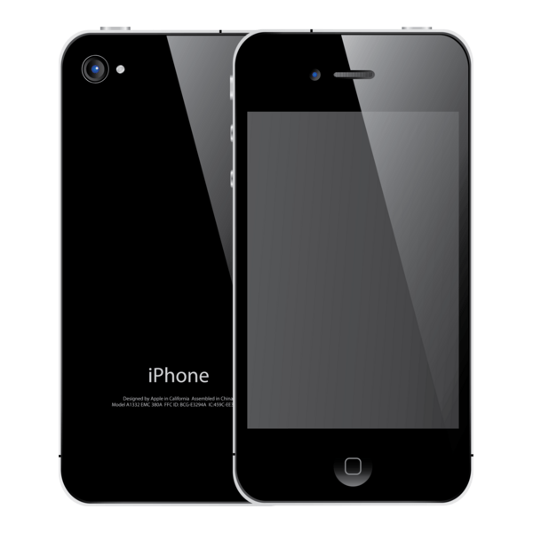 iPhone 4s Logo PNG Vector
