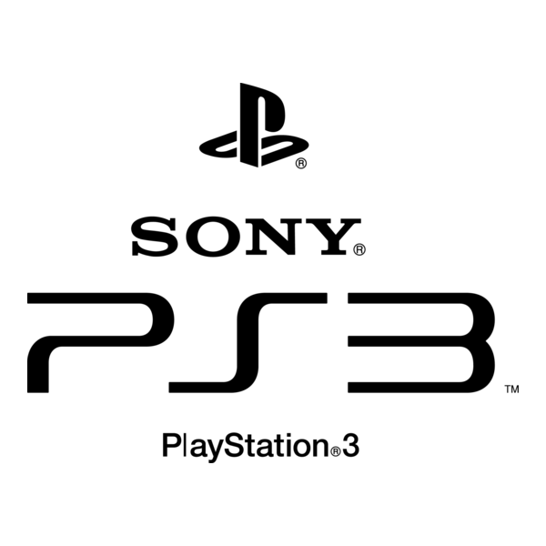 Sony Playstation 3 Slim Logo PNG Vector