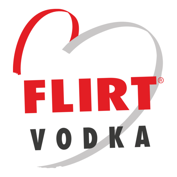 Vodka Flirt Logo PNG Vector
