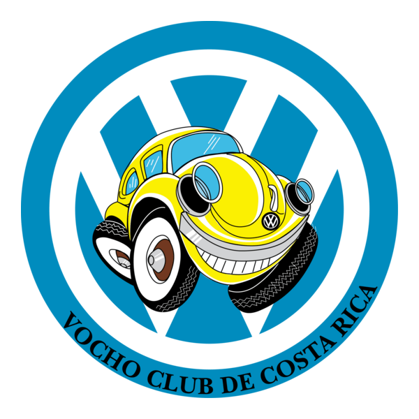 Volkswagen Vocho Club de Costa Rica Logo PNG Vector