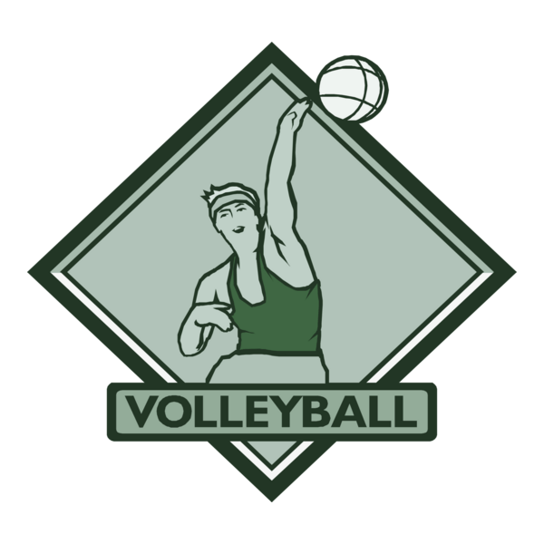 Volleyball Logo PNG Vector