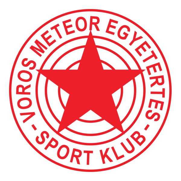 Voros Meteor Egyetertes Sport Klub Logo PNG Vector