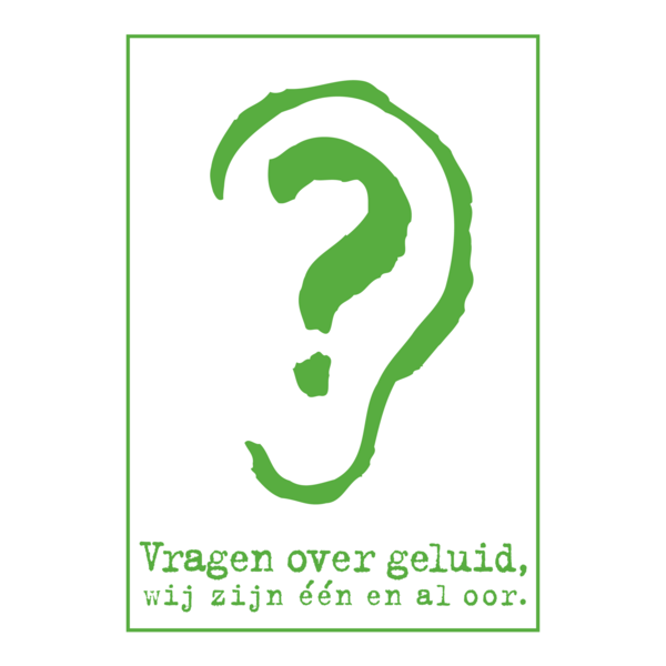 Vragen over geluid Logo PNG Vector