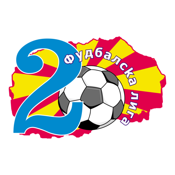 Vtora Makedonska Fudbalska Liga Logo PNG Vector