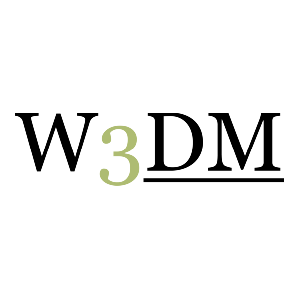 W3DM Publicidade Logo PNG Vector