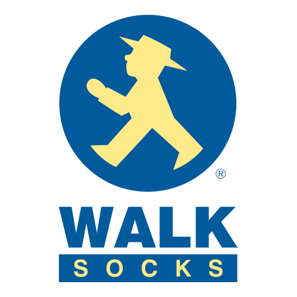 Walk Socks Logo PNG Vector