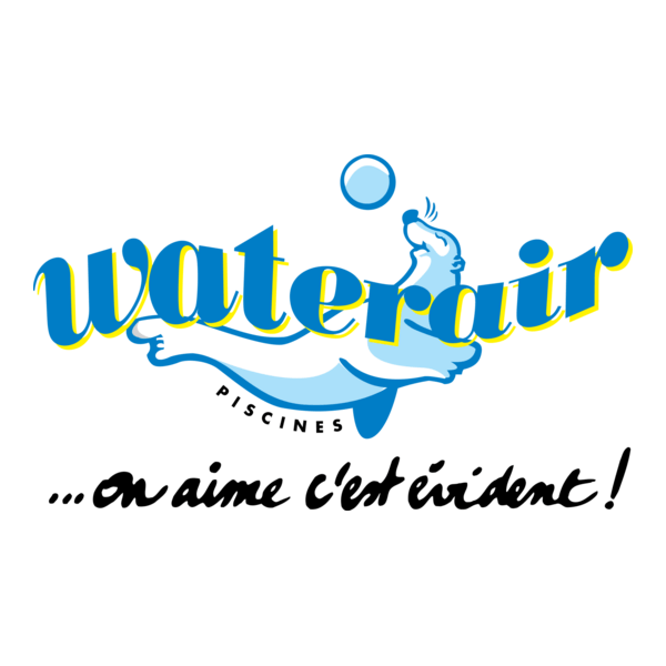 Waterair Piscines Logo PNG Vector