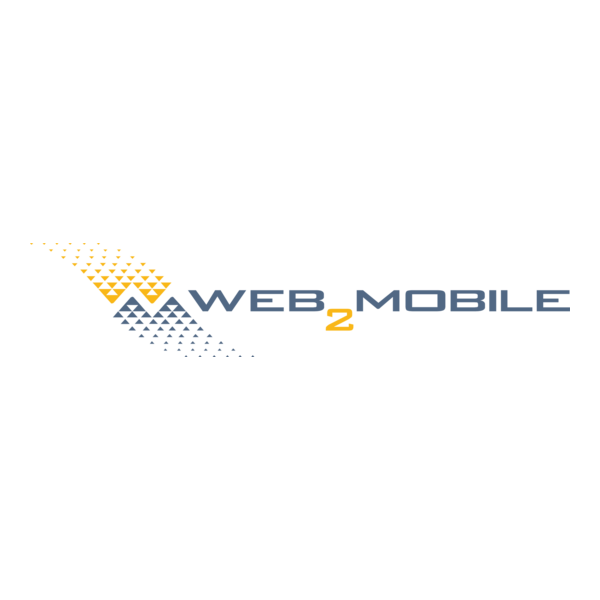 Web 2 Mobile Logo PNG Vector