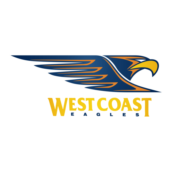 West Coast Eagles Logo PNG Vector
