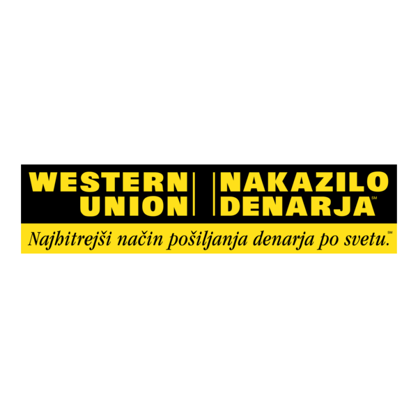 Western Union Slovenija Logo PNG Vector