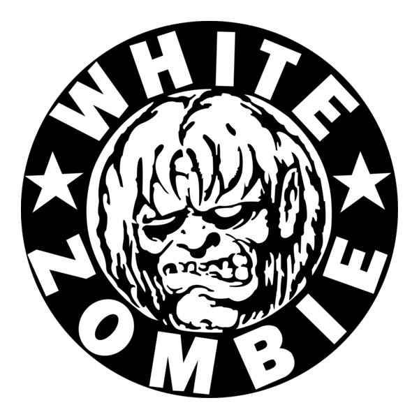 White Zombie Logo PNG Vector