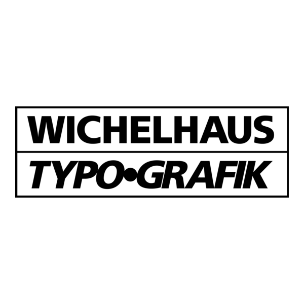 Wichelhaus Typografik Logo PNG Vector
