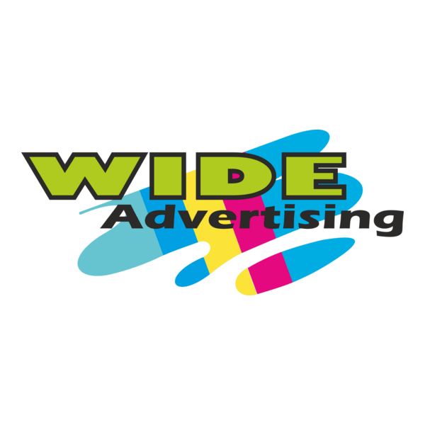 Wide Advertising Logo PNG Vector