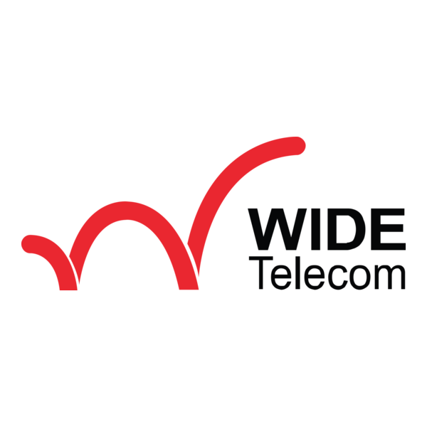 Wide Telecom Logo PNG Vector
