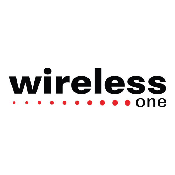 Wireless One Logo PNG Vector