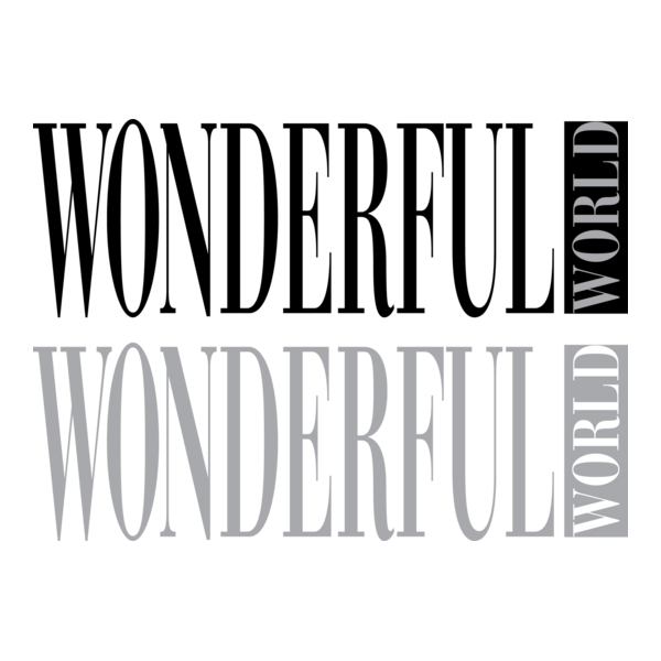 Wonderful World Logo PNG Vector