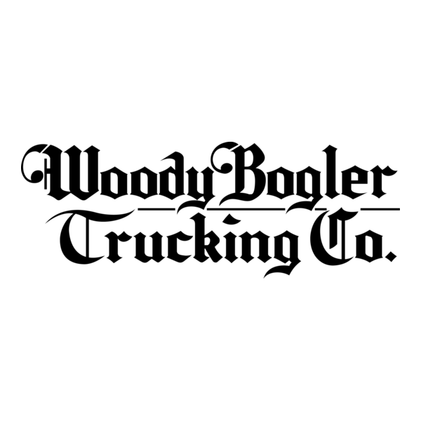 Woody Bogler Trucking Logo PNG Vector