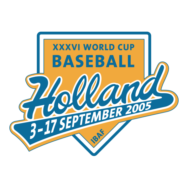 World Cup Baseball Holland 2005 Logo PNG Vector